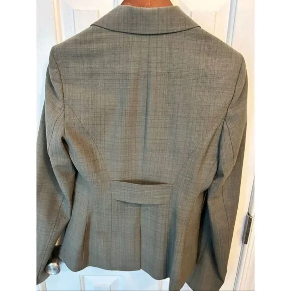 The limited perfect travel suit wool blend blazer size 4 color green - Picture 9 of 9